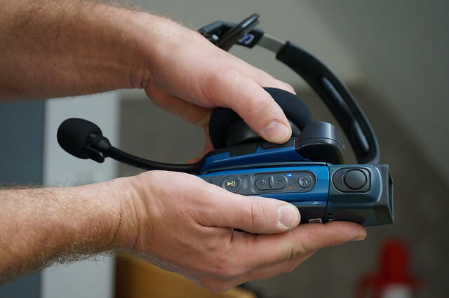 voice picking headset